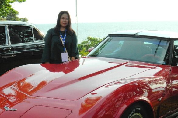 Parichat und Ich - 2017_Classic Car Show Pattaya 10