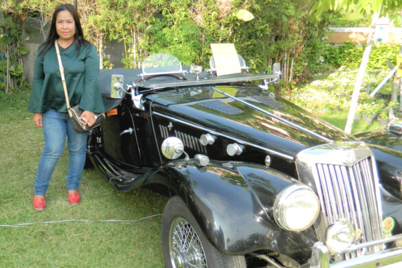 Parichat und Ich - 2017_Classic Car Show Pattaya 11