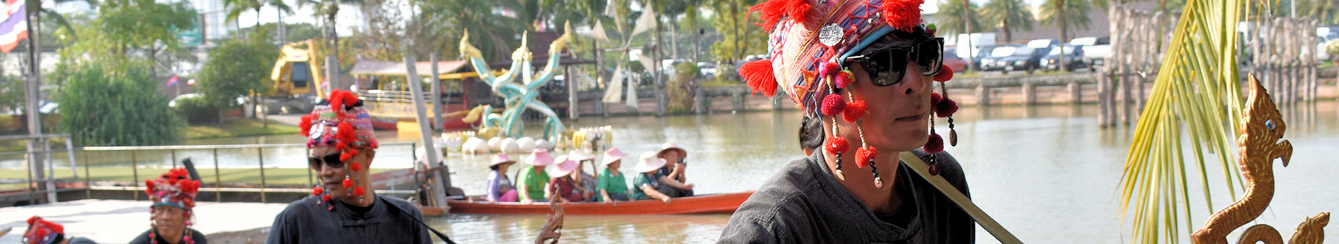 Parichat & Ich - 2017 Floating Market Pattaya Haeder