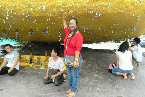 Parichat & Ich - 2016 Chachoengsao - Wat Saman Rattanaram 06