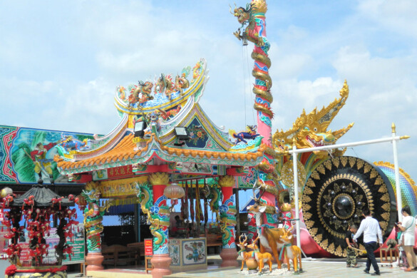 Parichat & Ich - 2016 Chachoengsao - Wat Saman Rattanaram 36