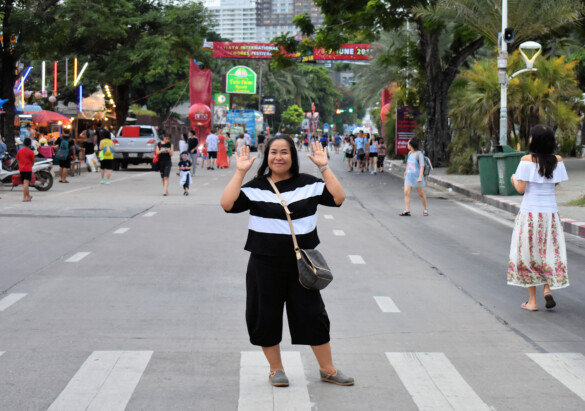 Parichat und Ich - 2018_Pattaya Feuerwerk 01