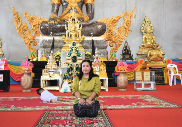 Parichat und Ich - 2018_Wat Khao Bunmeedaram 06