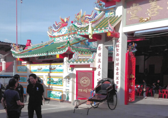 Parichat und Ich - 2018 Huay Yai Chinese Walking Street 03