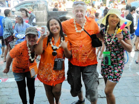 Parichat & Ich: 2013 Songkran in Pattaya, Naklua Road 07