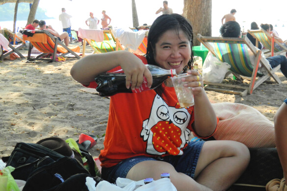 Parichat & Ich - 2015 Sai Kaew Beach 09